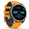 FENIX® 8 47mm Sapphire AMOLED Spark Orange GARMIN