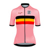 Tricota Mujer Icon Oficial Federación de Bélgica (Think Pink) Bioracer