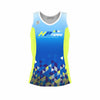 Camiseta Running Mujer Sin Mangas HP TEAM