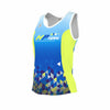 Camiseta Running Mujer Sin Mangas HP TEAM