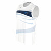 Polera Mujer Sin Mangas Race (White) - MyTeam