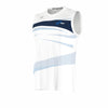 Polera Mujer Sin Mangas Race (White) - MyTeam