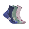 Calcetines HOKA Quarter 3-PACK Navy /Rosemary /Lilac